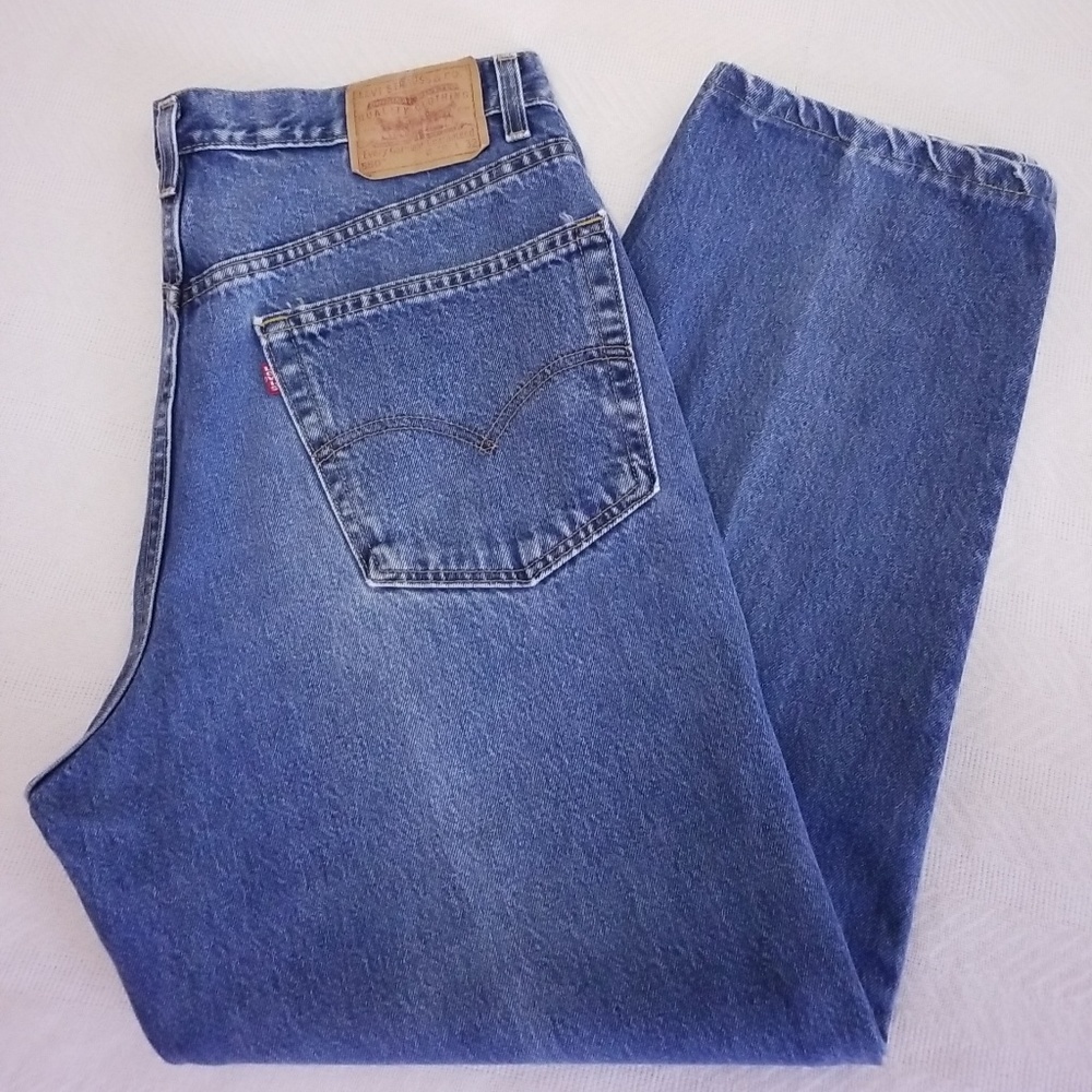 Vintage Levi's 550 Jeans Red Tab Relaxed 37x29* - Picture 1 of 7